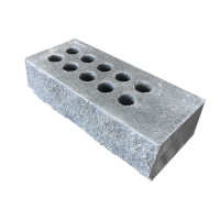 Цегла лицьова пустотіла ложок Колота Сіра