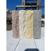 Цегла лицьова пустотіла тичок Скеля Сіра