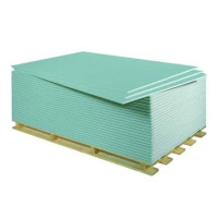 Гіпсокартон стіновий вологостійкий KNAUF 12,5x1200x3000 мм