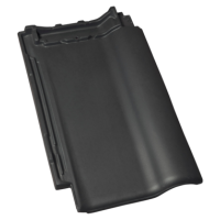 Керамічна черепиця Roben PIEMONT антрацит ангобована