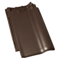 Керамічна черепиця Piemont Roben Коричнева Ангробована