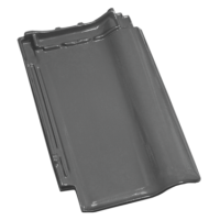 Керамічна черепиця Roben PIEMONT Титан сіра глазурована