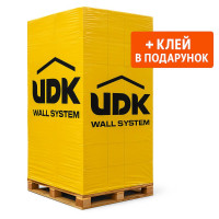 Газоблок ЮДК D500 400*200*600 паз-гребінь стіновий