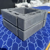 Кая елемент стовпця гладка Чорна