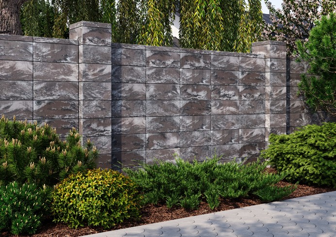 Блоки на паркан Bronze