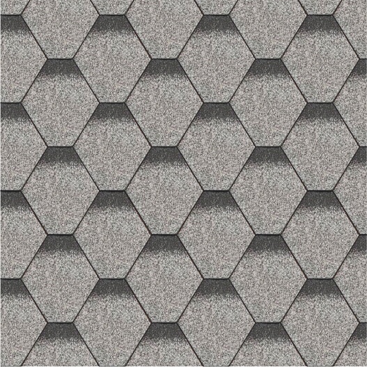 Бітумна черепиця Сіра