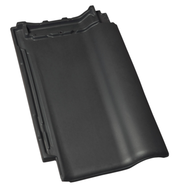 Керамічна черепиця Roben PIEMONT антрацит ангобована