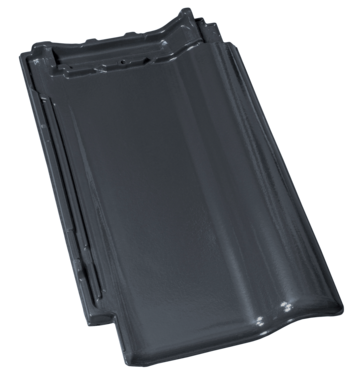 Керамічна черепиця Piemont  Roben Графіт Ангробована