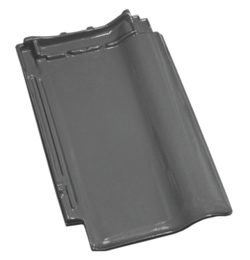 Керамічна черепиця Roben PIEMONT Титан сіра глазурована