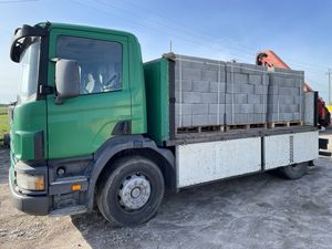 Доставка шлакоблоку маніпулятором на піддонах, BudMat Львів