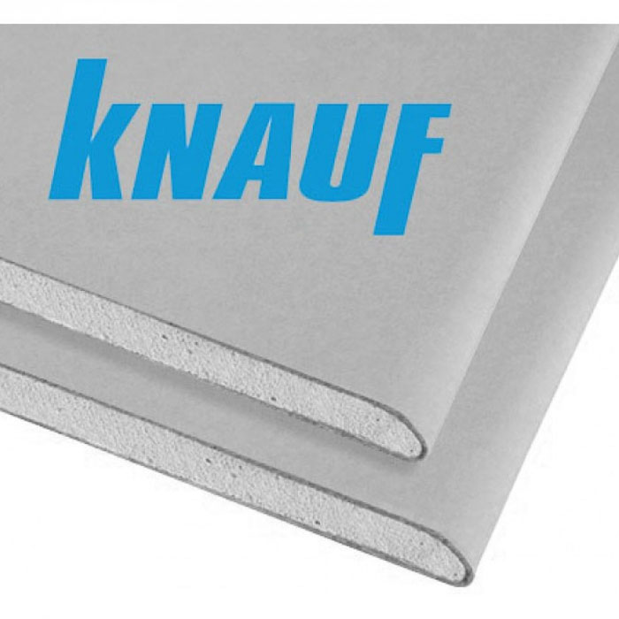 Гіпсокартон стіновий KNAUF 12,5x1200x2500 мм