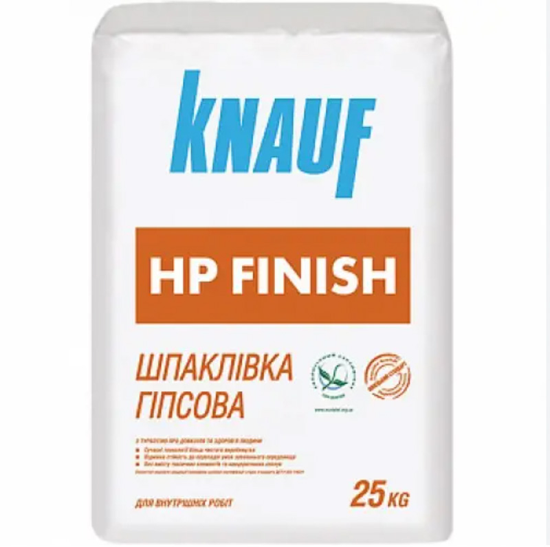 Шпаклівка KNAUF Finish (КНАУФ) НР-фініш (25кг)